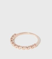 New Look Rose Gold Heart Ring